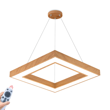 Κρεμαστό Led 45w, CCT με CONTROL 4650lm, 60x60x6cm