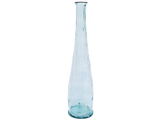 Βάζο γυάλ.recycled διάφανο Η100cm