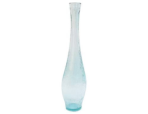 Βάζο γυάλ.recycled διάφανο Η50cm
