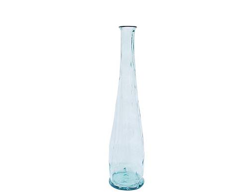 Βάζο γυάλ.recycled διάφανο Η80cm