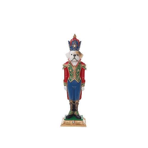 XMAS KARIUS ΜΟΛΥΒΕΝΙΟΣ ΣΤΡΑΤΙΩΤΗΣ POLYRESIN ΠΟΛΥΧΡΩΜΟ 13x11xH46,5cm