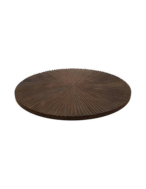 Διακοσμ.τοίχου στρογγ.καφέ Φ50cm
