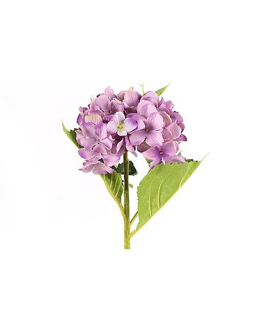 Κλαδί ορτανσία μωβ ανοιχτό Η46cm