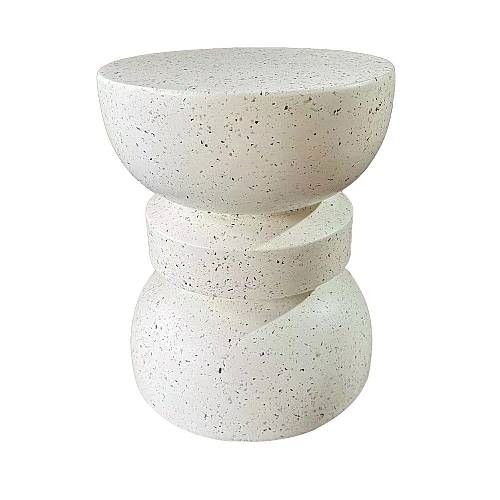 PIONI 2 SIDE TABLE TERRAZZO 37x37x45