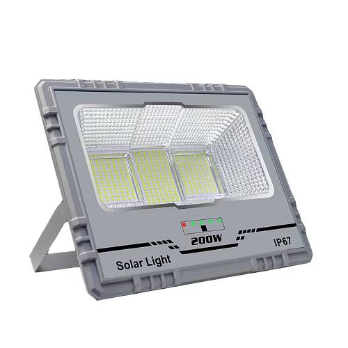 SLR 5100 -200W 3398-3392  ΗΛΙΑΚΟΣ ΠΡΟΒΟΛΕΑΣ 450*350*15mm 6V/20W + REMOTE/LIGHT CONTROL