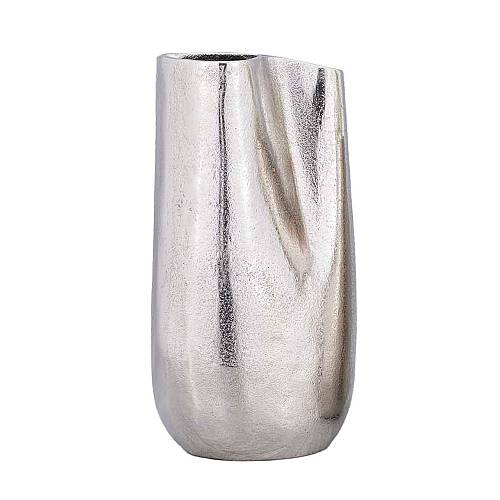 NATURE VESSEL ΒΑΖΟ 19x15x34cm ΑΛΟΥΜΙΝΙΟ ΑΣΗΜΙ