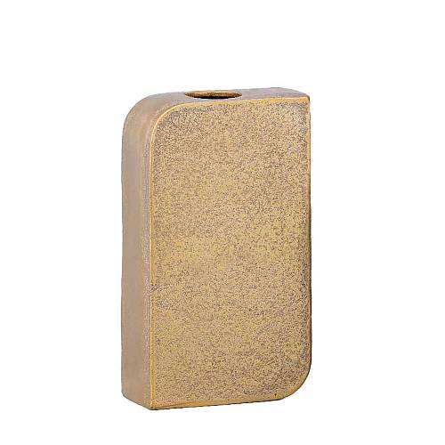 BRICK ΒΑΖΟ 14.5x7x26cm ΑΛΟΥΜΙΝΙΟ ΧΡΥΣΟ