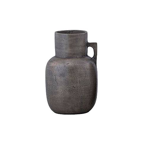 ALUGLOW ΒΑΖΟ 20x20x31cm ΑΛΟΥΜΙΝΙΟ ΓΚΡΙ ΑΝΤΙΚΕ