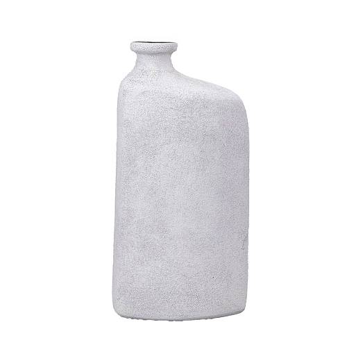 ESPRIT ΒΑΖΟ 17x14x36cm ΑΛΟΥΜΙΝΙΟ ΑΣΠΡΟ