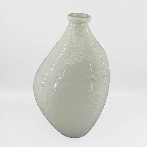 SPICE ΒΑΖΟ 22x22x35.5cm ΓΥΑΛΙ ΑΣΠΡΟ