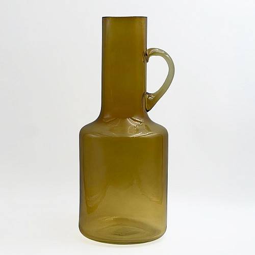 ARTISAN ΒΑΖΟ 14x14x35cm ΓΥΑΛΙ ΚΙΤΡΙΝΟ