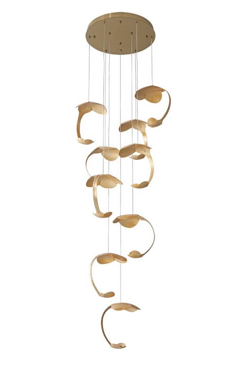 PDC 1291-9 GD ΠΟΛΥΦΩΤΟ ΝΟΥΦΑΡΟ  ΜΕΤΑΛΛΙΚΟ ΧΡΥΣΟ LED