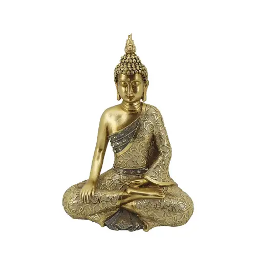 ΔΙΑΚΟΣΜΗΤΙΚΗ ΦΙΓΟΥΡΑ ΒΟΥΔΑΣ ΧΡΥΣΟ - 22.5x12.5x31cm 6/KIB