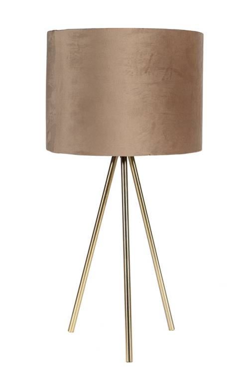 ΛΑΜΠΑ ΜΕ ΒΕΛΟΥΔΙΝΟ ΚΑΠΕΛΟ ΚΑΦΕ ΤΡΙΠΟΔΑ ΧΡΥΣΟ 65ΕΚ ΚΩΔ 70