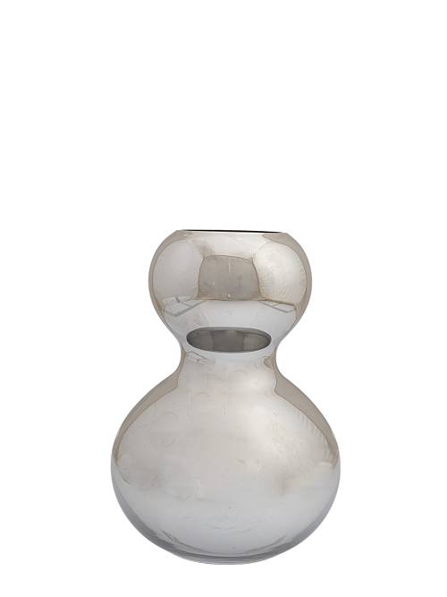 ΧΕΙΡΟΠΟΙΗΤΟ ΒΑΖΟ ΑΠΌ ΦΥΣΙΤΟ ΓΥΑΛΙ ΑΣΗΜΙ  17Χ17Χ25ΕΚ