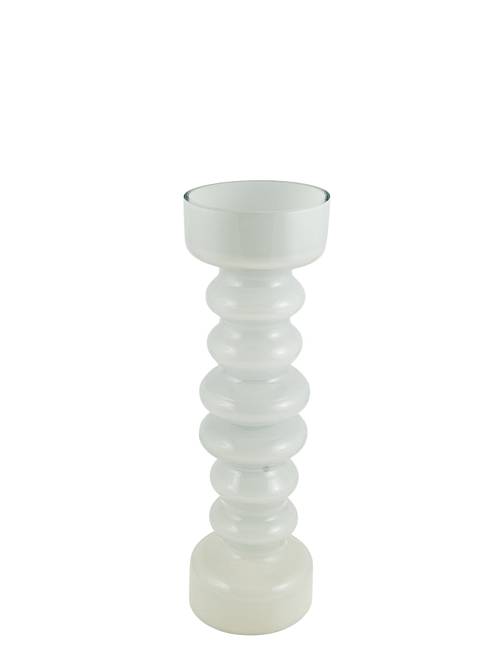 ΓΥΑΛΙΝΟ ΚΥΡΠΟΗΓΕΙΟ ΦΥΣΙΤΟ ΛΕΥΚΟ 10,5Χ10,5Χ34ΕΚ