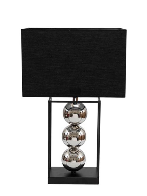 ΛΑΜΠΑ ΜΕΤΑΛΛΙΚΗ ΜΑΥΡΗ ΑΗΜΙ ΜΕ ΓΥΑΛΙΣΤΕΡΟΥΣ ΚΥΚΛΟΥΣ 20Χ34Χ22ΕΚ ΚΑΙ ΣΥΝΟΛΙΚΟ ΜΕΓΕΘΟΣ 55ΕΚ