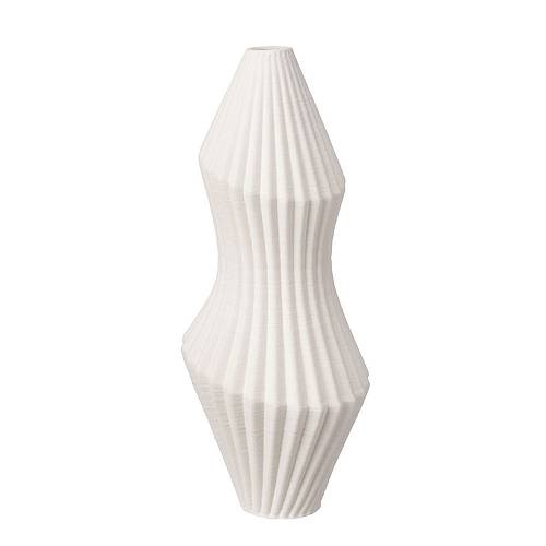 TESSELA ΒΑΖΟ 11.5x11.5x26cm ΚΕΡΑΜΙΚΟ ΛΕΥΚΟ