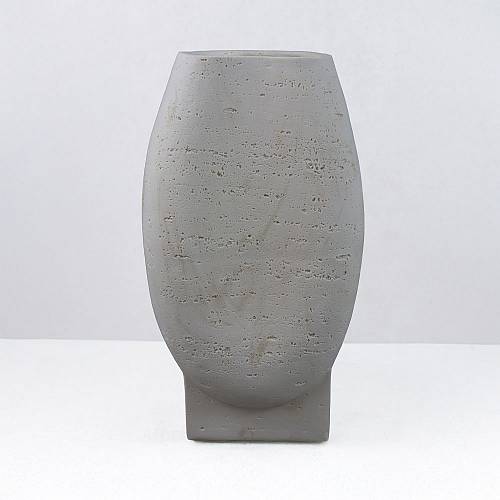 ORBIX II ΒΑΖΟ 19.5x13x35cm RESIN ΜΠΕΖ