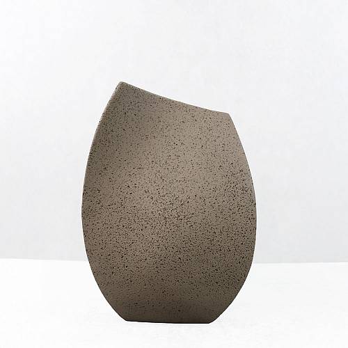 ELYSE I ΒΑΖΟ 20x19x28cm RESIN ΚΑΦΕ