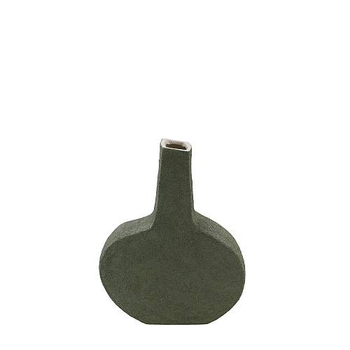 ELIXA ΒΑΖΟ 20x8x25cm ΚΕΡΑΜΙΚΟ ΠΡΑΣΙΝΟ