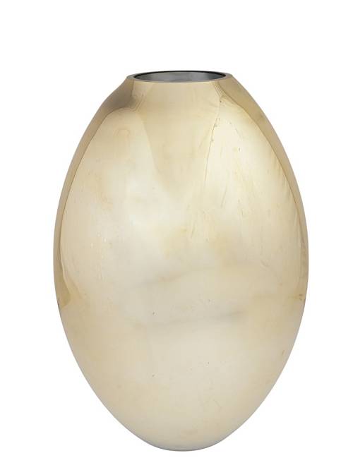 ΧΕΙΡΟΠΟΙΗΤΟ ΒΑΖΟ ΑΠΌ ΦΥΣΗΤΟ ΓΥΑΛΙ ΧΡΥΣΟ 27Χ27Χ40ΕΚ