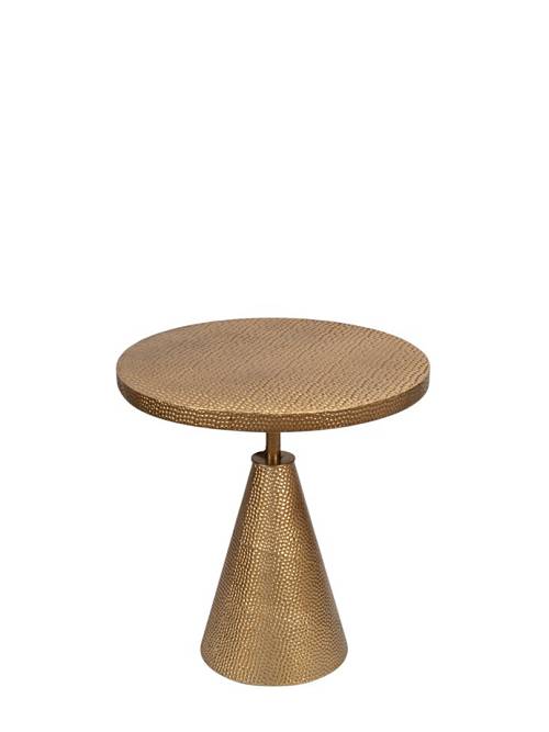 ΜΕΤΑΛΛΙΚΟ ΤΡΑΠΕΖΙ ΧΡΥΣΟ ΣΦΥΡΙΛΑΤΟ 50Χ50Χ52ΕΚ