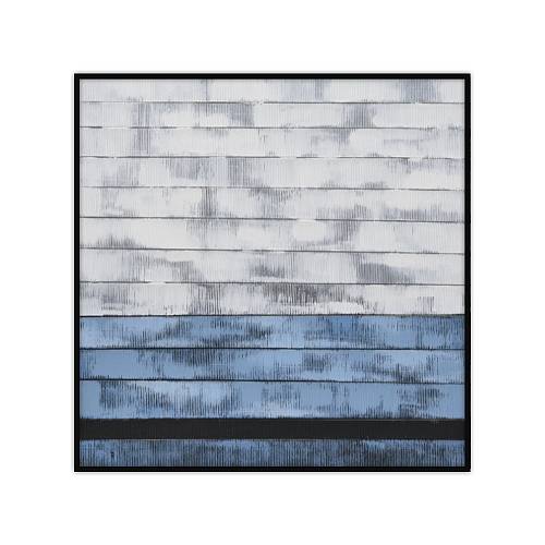 MURUS BLUE ΠΙΝΑΚΑΣ ΔΙΑΚΟΣΜΗΣΗΣ 82x82x5cm ΚΑΜΒΑΣ ΞΥΛΟ