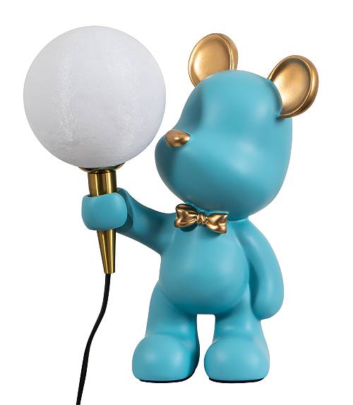 TLC 1114  BL ΑΡΚΟΥΔΟΣ ΜΠΛΕ ΜΕ ΛΑΜΠΑ 1xG9