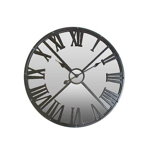 SPEGEL ΡΟΛΟΪ ΤΟΙΧΟΥ 70x70x5cm ΜΕΤΑΛΛΟ ΑΝΘΡΑΚΙ ΚΑΘΡΕΠΤΗΣ