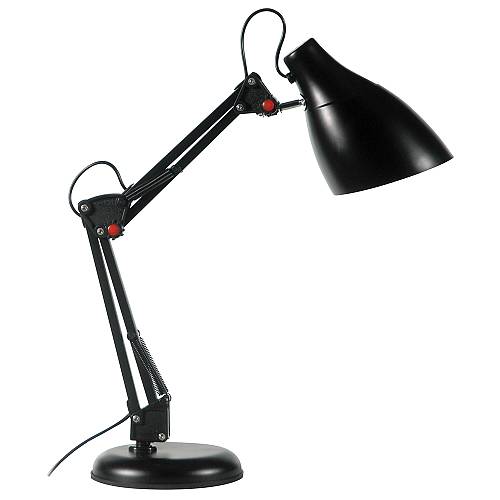 TLC 812 BK ΓΡΑΦΕΙΟΥ MAYRO ΣΧΕΔ/ΡΙΟΥ ΣΠΑΣΤΟ 1XE27