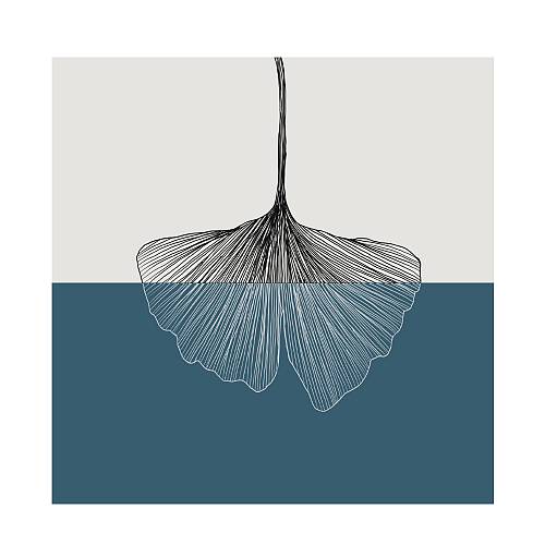 FALL ΠΙΝΑΚΑΣ ΔΙΑΚΟΣΜΗΣΗΣ 40x40x2cm ΚΑΜΒΑΣ ΠΕΤΡΟΛ ΛΕΥΚΟ ΞΥΛΟ ΜΑΥΡΟ