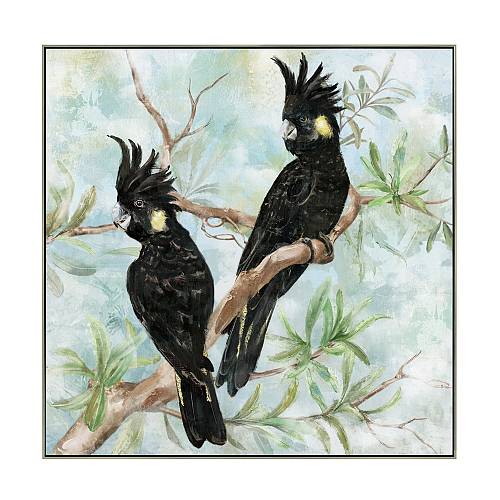 ATERRIMUS ΠΙΝΑΚΑΣ ΔΙΑΚΟΣΜΗΣΗΣ 83x83x5cm ΚΑΜΒΑΣ ΠΟΛΥΧΡΩΜΟ ΞΥΛΟ ΑΣΗΜΙ