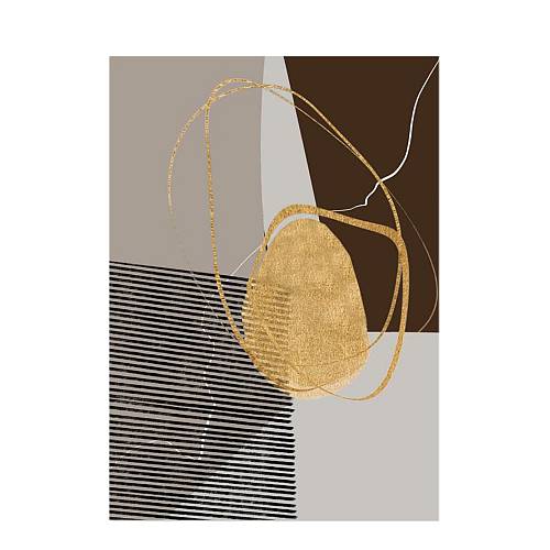 MAVAT ΠΙΝΑΚΑΣ ΔΙΑΚΟΣΜΗΣΗΣ 53x73x4cm ΚΑΜΒΑΣ ΠΟΛΥΧΡΩΜΟ ΞΥΛΟ ΧΡΥΣΟ