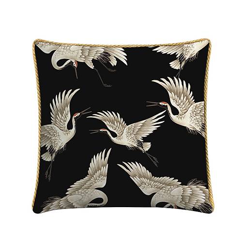 CREYR ΔΙΑΚΟΣΜΗΤΙΚΟ ΜΑΞΙΛΑΡΙ 45x45cm ΒΕΛΟΥΔΟ ΠΟΛΥΧΡΩΜΟ ΜΑΥΡΟ