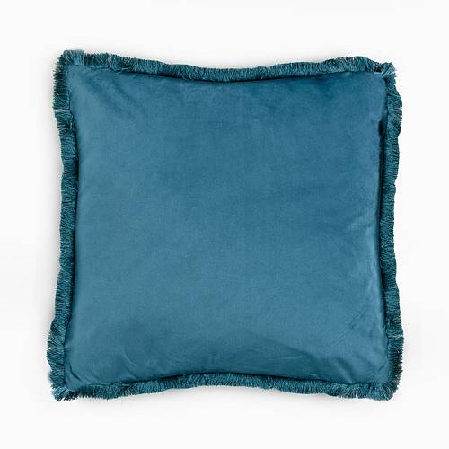 MOANNE ΔΙΑΚΟΣΜΗΤΙΚΟ ΜΑΞΙΛΑΡΙ 45x45cm ΒΕΛΟΥΔΟ ΠΕΤΡΟΛ