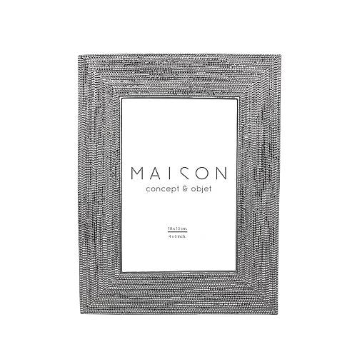 BELN ΚΟΡΝΙΖΑ 16x2x20cm POLYRESIN SILVER ΓΥΑΛΙ