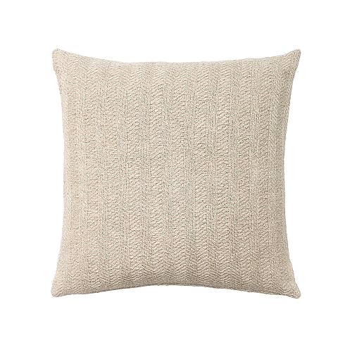 MORNINGTON A ΔΙΑΚΟΣΜΗΤΙΚΟ ΜΑΞΙΛΑΡΙ 50x50cm ΒΑΜΒΑΚΙ ΑΣΠΡΟ ΒΙΣΚΟΖΗ