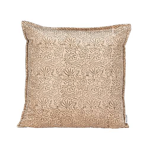 LAVA SMOKE ΔΙΑΚΟΣΜΗΤΙΚΟ ΜΑΞΙΛΑΡΙ 50x50cm ΒΑΜΒΑΚΙ ΜΠΕΖ ΒΙΣΚΟΖΗ