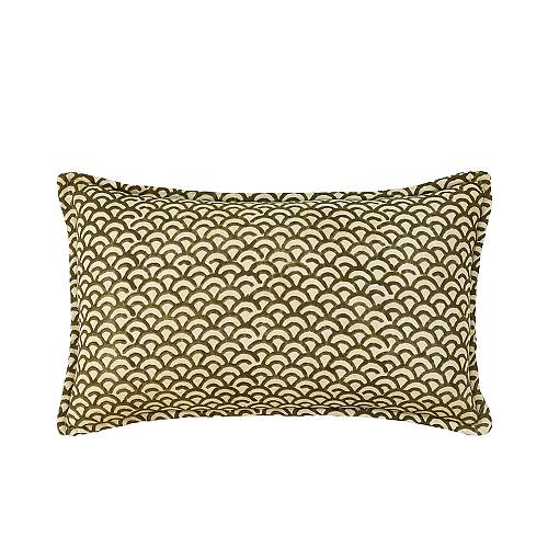 CALLISTE C ΔΙΑΚΟΣΜΗΤΙΚΟ ΜΑΞΙΛΑΡΙ 40x60cm ΒΑΜΒΑΚΙ ΛΑΔΙ ΜΠΕΖ ΒΙΣΚΟΖΗ