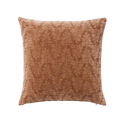 RUSSET A ΔΙΑΚΟΣΜΗΤΙΚΟ ΜΑΞΙΛΑΡΙ 50x50cm ΒΑΜΒΑΚΙ CARAMEL ΜΠΕΖ ΒΙΣΚΟΖΗ