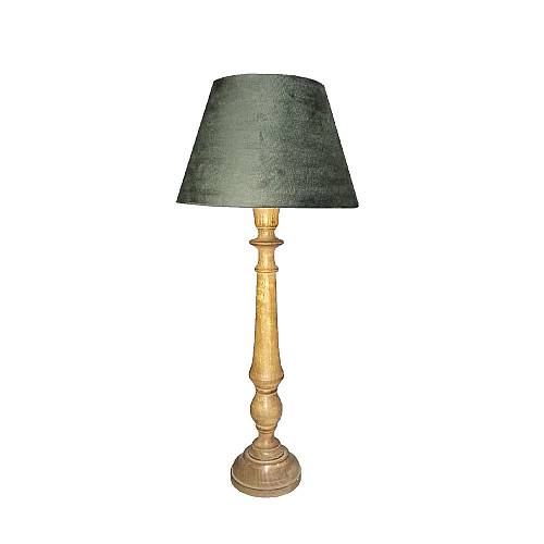 LUISON ΦΩΤΙΣΤΙΚΟ ΕΠΙΤΡΑΠΕΖΙΟ 12x12x65cm ΦΥΣΙΚΟ ΛΑΔΙ