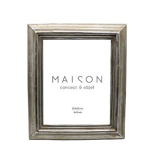 REMEL ΚΟΡΝΙΖΑ 28x3x33cm POLYRESIN ΑΣΗΜΙ ΓΥΑΛΙ