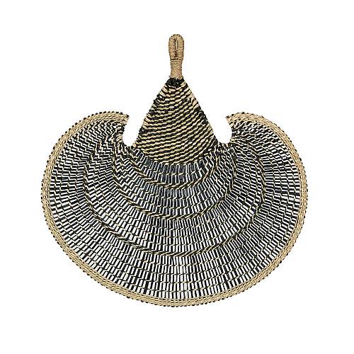 JABBAR ΔΙΑΚΟΣΜΗΤΙΚΟ ΤΟΙΧΟΥ 85x59cm SEAGRASS ΦΥΣΙΚΟ ΜΑΥΡΟ