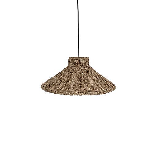 SIFNOS ΦΩΤΙΣΤΙΚΟ ΟΡΟΦΗΣ 40x40x16cm SEAGRASS ΦΥΣΙΚΟ