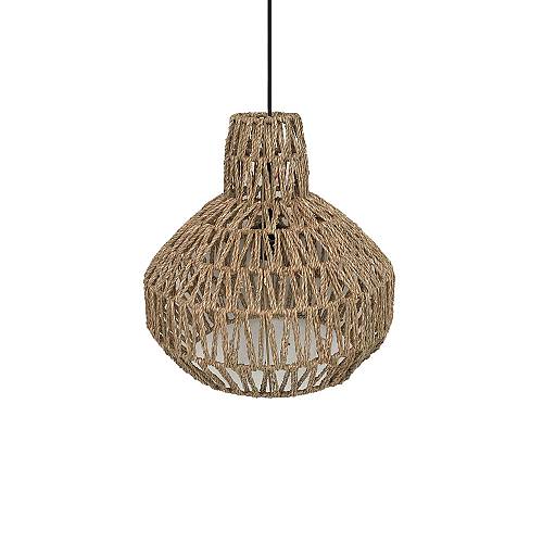 JURI ΦΩΤΙΣΤΙΚΟ ΟΡΟΦΗΣ 40x40x40cm SEAGRASS ΦΥΣΙΚΟ