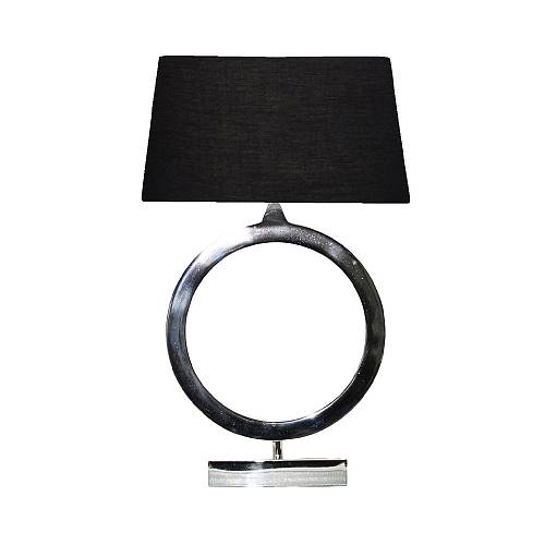 ODILON ΦΩΤΙΣΤΙΚΟ ΕΠΙΤΡΑΠΕΖΙΟ 41x28x51cm ΑΤΣΑΛΙ ΑΣΗΜΙ ΜΑΥΡΟ