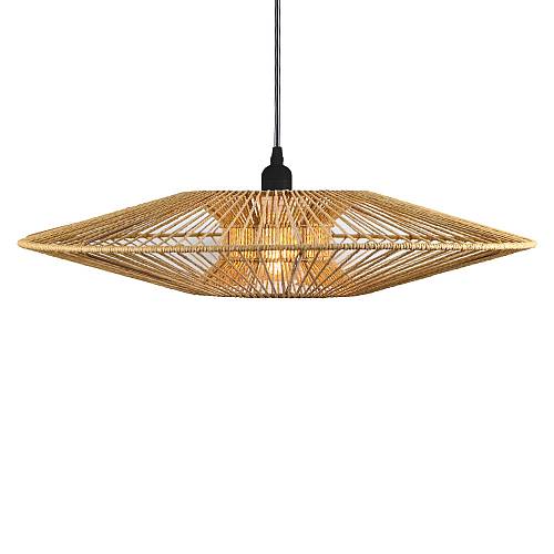 BALI ΦΩΤΙΣΤΙΚΟ ΟΡΟΦΗΣ 60x60x12cm ΜΕΤΑΛΛΟ ΦΥΣΙΚΟ ΣΧΟΙΝΙ