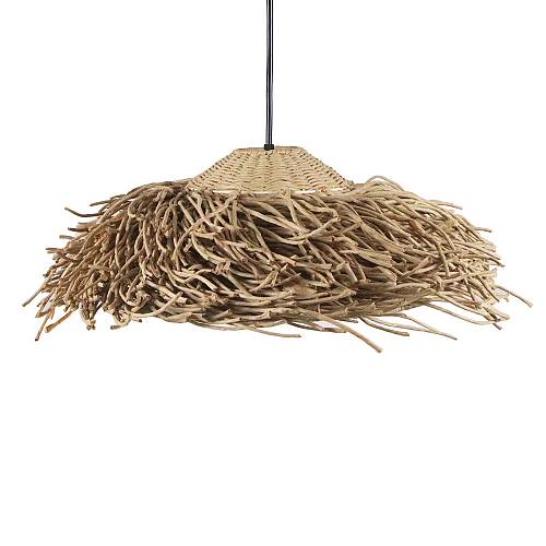 MAUI ΦΩΤΙΣΤΙΚΟ ΟΡΟΦΗΣ 43x43x17cm ΜΕΤΑΛΛΟ ΦΥΣΙΚΟ ΣΧΟΙΝΙ