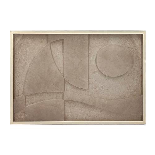 AIRY SHADOWS ΠΙΝΑΚΑΣ ΔΙΑΚΟΣΜΗΣΗΣ 70x50x3cm ΞΥΛΟ ΜΠΕΖ ΜΠΕΖ